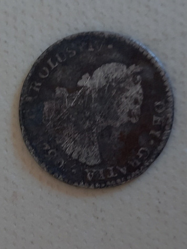 Potosí 1/2 Real 1790 Carlos Lv (Usado)