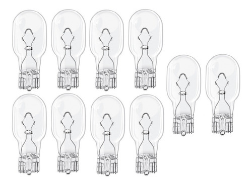 Kit 10 Lâmpadas T15 W16w 12v 16w W2.1x9.5d Techone