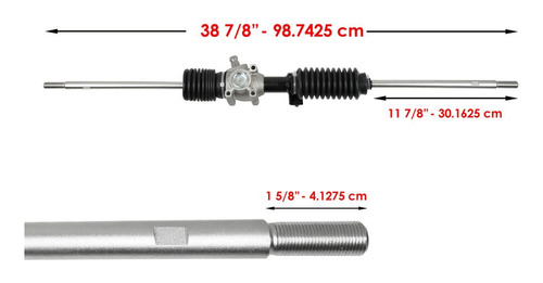 Cremallera Piñón A Dirección Term P/ Polaris Rzr 1000 16-21