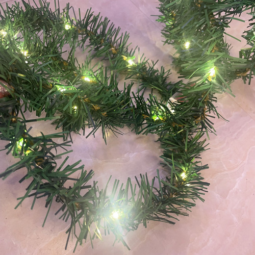 Mi Nuevo Árbol De Navidad 4002 Con Luces De Ratán Para Colga