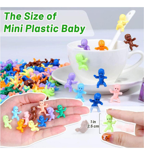 10x Mini Bebés Pequeños Bebés Figuritas De Bebé A Granel