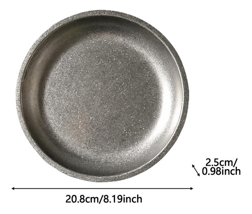 Plato Redondo Para , Práctico Cuenco Decorativo Multiusos