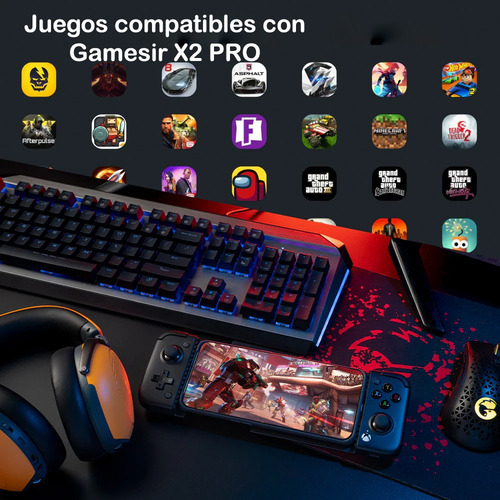 Gamepad Gamesir X2 Pro Solo Android Usb C
