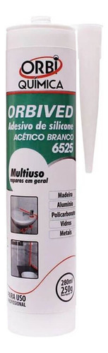 Silicone Branco - 250g - 6525 - Orbiflex