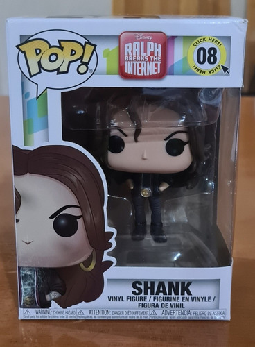 Funko Pop Ralph Breaks The Internet Shank 08. (Usado)