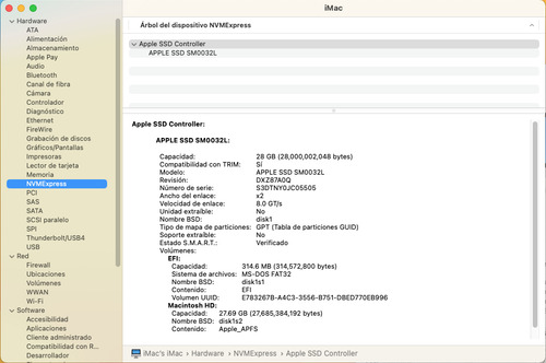 Imac 2017, I5 7ma Gen, 16 Gb Ram, 1.92 Tb Ssd , Led 21.5 Plateado (Reacondicionado)