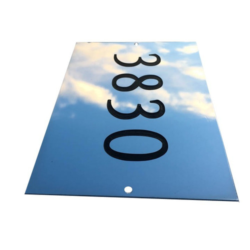 Imagen 9 de 10 de Placa Grabada Con Dirección, Número Frente De Casa 20x15cm.