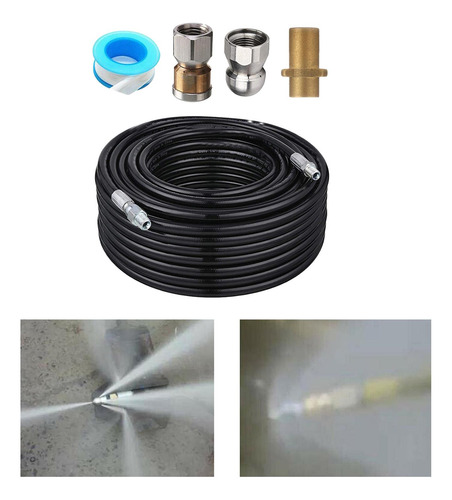 Kit De Chorro De Alcantarillado Para Lavadora A Presión