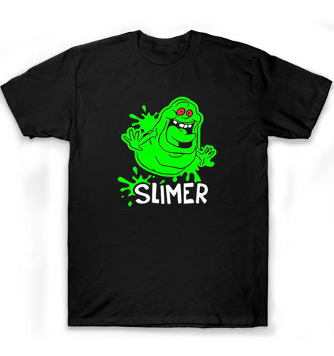 Remera Slimer Ghostbusters Cazafantasmas Algodón