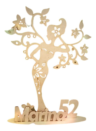 30 Souvenirs Árbol Vida Mujer Más 10 Centros Mdf