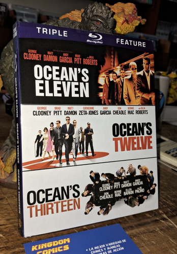 Blu Ray. Ocean's Trilogy Ocean's Eleven, Twelve Y Thirteen. 