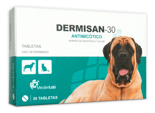 Dermisan-30 30 Tabs Antimicótico Mederilab