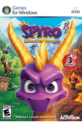 Spyro Reignited Trilogy Saga Completa Juegos Pc