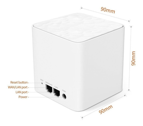 Wifi Toda La Casa Tenda Sistema Mesh Dual Band 1167mbps