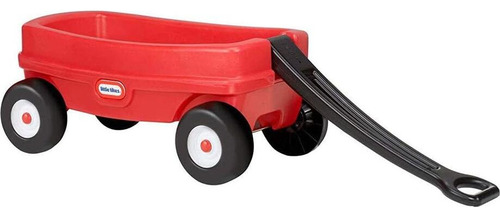 Carro De Arrastre Little Tikes Rojo Plegable Para Niños