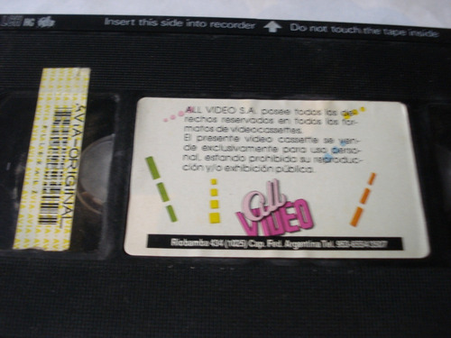 Vhs Aria (1987) (Usado)