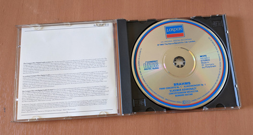 Brahms - Ashkenazy, Haitink - Piano Concerto No. 1 (Usado)