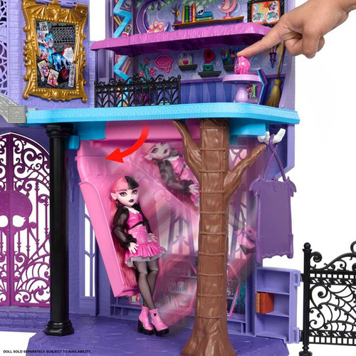 Monster High Playset Hunted High School Mattel