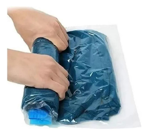 Pack X 24 Bolsas Al Vacío Medianas 50 X 60 Cm Marin Bolsa Compresora Ropa Ahorro Espacio Bolsa Al Vacio Para Organización Maletas, Placard, Almacenaje Ropa De Cama, Viajes, Reutilizables Y Resistentes