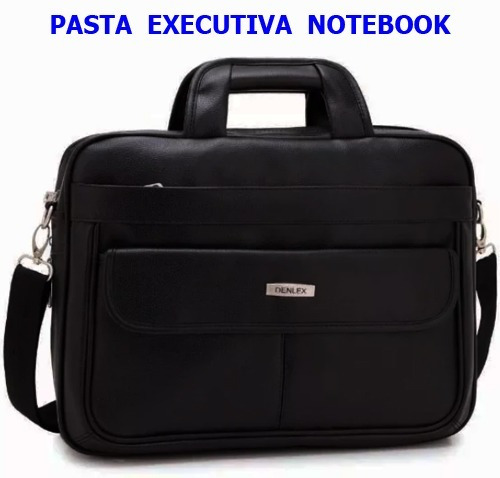 3 Pastas Executiva Notebook Couro Sintético Atacado