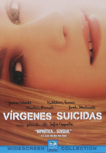 Virgenes Suicidas Dvd Sofia Coppola Película Nuevo