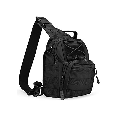 Procase Tactical Sling Bag, Military Rover Hombro Sling Pack