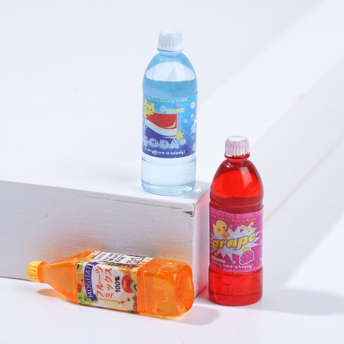 Miniatura De Minibotellas De Zumo De Simulation Drinks, Dise