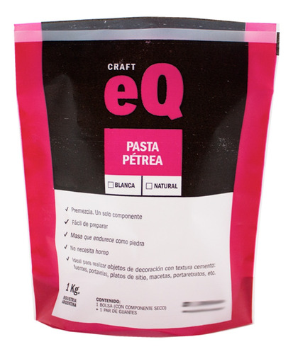 Eqarte Pasta Petrea Blanca 1kg