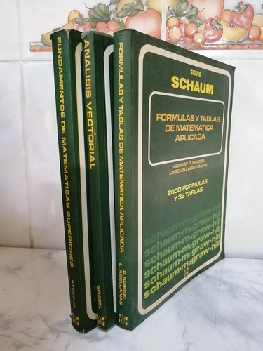 Fundamentos De Matemáticas Superiores. +2 Afines Schaum (Usado)