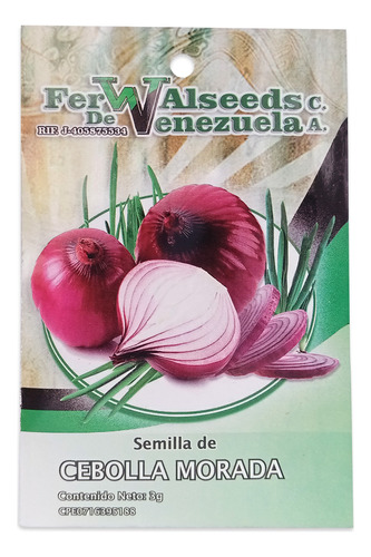 Semillas Cebolla Morada 3g