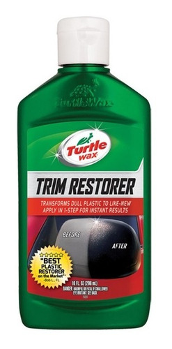 Crema Restauradora De Molduras Plásticos Turtle Wax 295.73ml