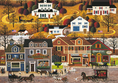 Charles Wysocki Hawkriver Hollow 300 De Buffalo Games