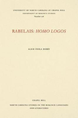 Libro Rabelais : Homo Logos - Alice Fiola Berry