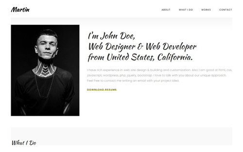 Martin Blogger Premium Template Ou Tema Para Blogger