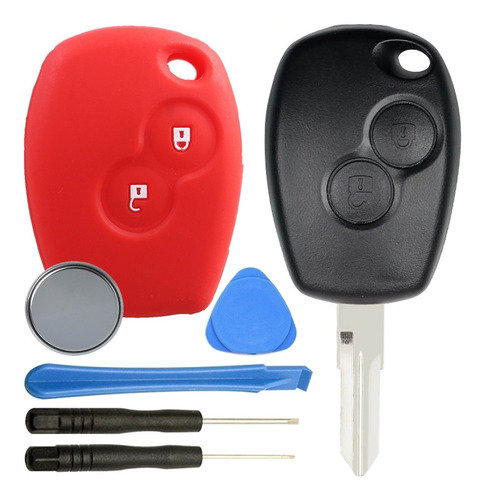 Carcasa Y Funda Llave Renault Sandero Clio Aprio Duster 2trd