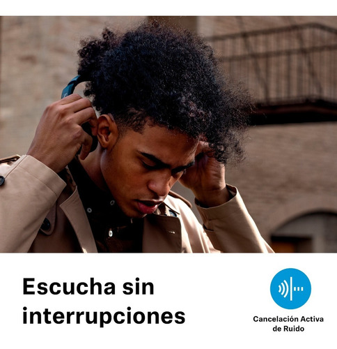 Imagen 4 de 7 de Audífono Sennheiser Bluetooth 5.0 Hasta 30 Hrs Negro Hd 450