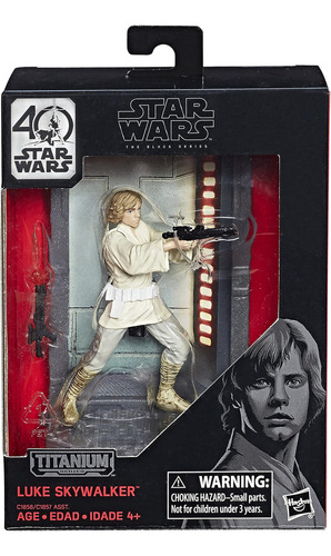 Star Wars The Black Series Titanium Series Luke Skywalker,
