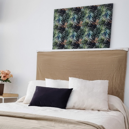 Funda Universal Para Respaldo De Cama Tusor 1,60 A 2,20 Mts