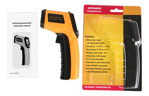 Termometro Laser Manual Modelo Gm320 - 50 A 380 Graus