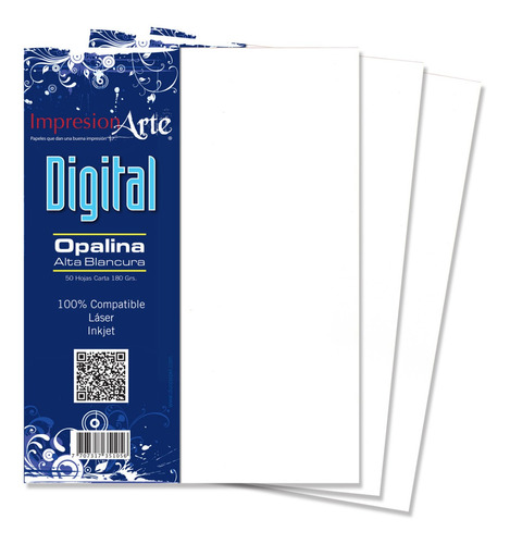 Opalina Digital Impresionarte Carta X 50 Hojas