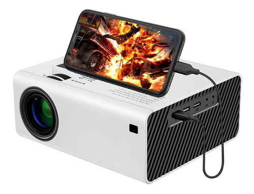 Proyector Led Video Beam 2000 Lm Hd 1080p Wifi Castscreen Y6