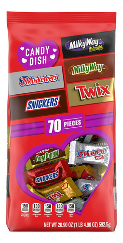 Snickers, Twix, Milky Way Y Mas Dia San Valentin Chocolate 