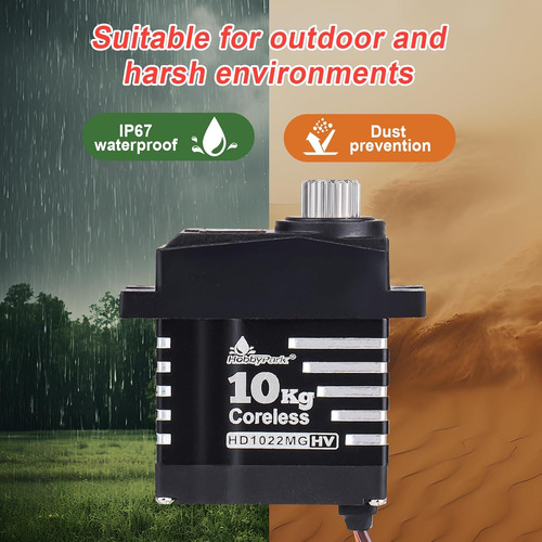Hobbypark Impermeable Para Trx4m Servo 10kg Servo De Direcci
