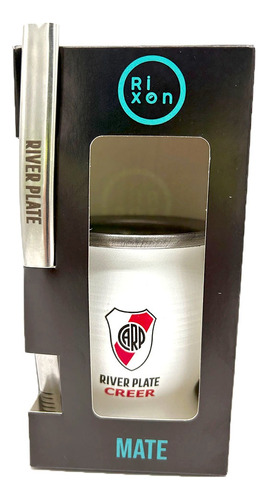 Mate River Plate Frase Gallardo Con Grabado A Color 