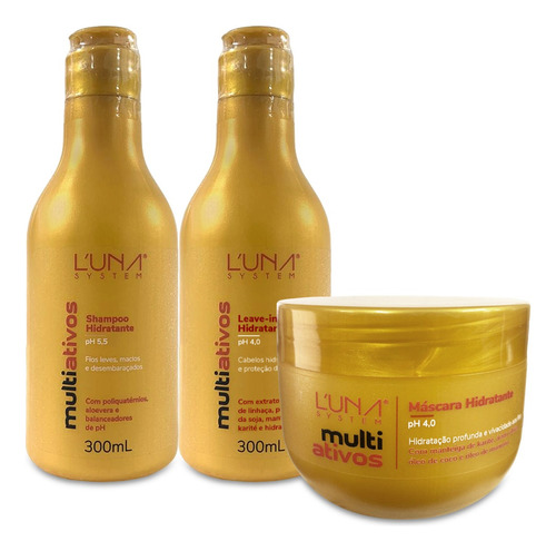 Kit Manutenção Multiativos Luna System - 900ml