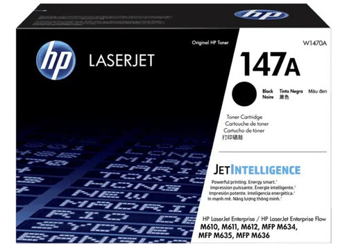 Cartucho De Toner Hp Laserjet 147a Negro 