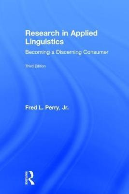 Libro Research In Applied Linguistics - Jr.  Fred L. Perry