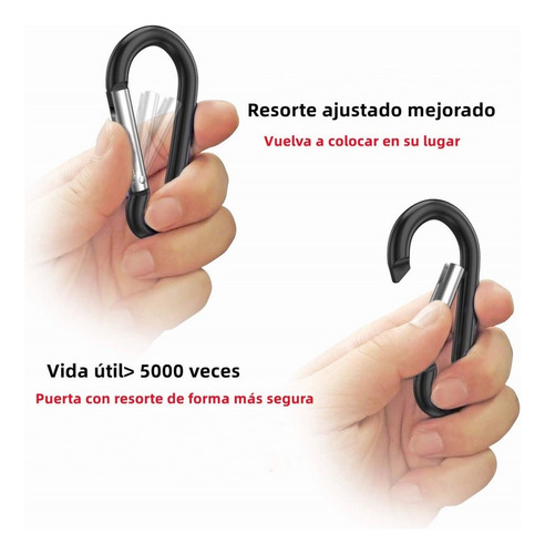 Hwa Mosquetons Táctico Militar Edc For Sistema Molle 10