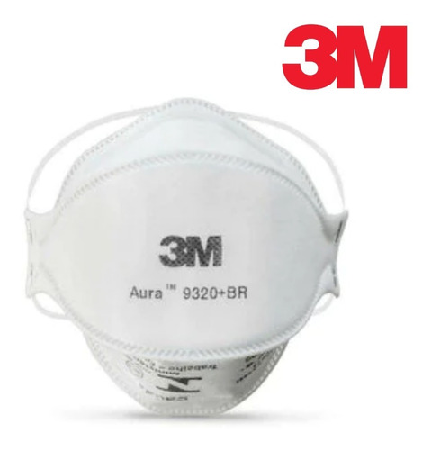 Máscara Proteção 3m Pff-2 N95 Aura 9320 Inmetro Pff-2(s)