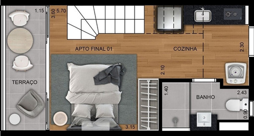 Imagem 27 de 30 de Loft - 0000395 - 70271960